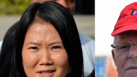 Keiko Fujimori y Pedro Pablo Kuczynski son los dos favoritos para avanzar a la segunda vuelta de las presidenciales.