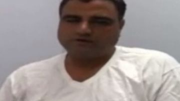 Nadeem Quraishi durante la confesión al oficial