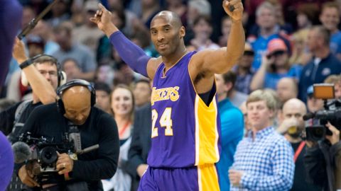 Kobe Bryant, el gigante con el número 24 de Los Angeles Lakers. Historia pura.