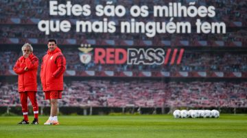 Rui Vitoria, DT del Benfica, tendrá que echar mano a sus hombres de recambio.