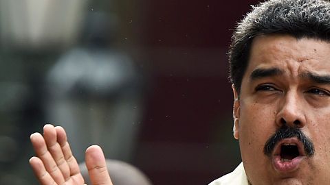 VENEZUELA-MADURO-SUPPORTERS