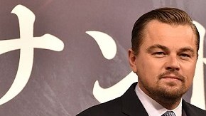El actor Leonardo DiCaprio promoviendo  su galardonada película "The Revenant" en Japón.
