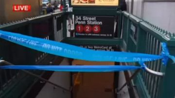 El ataque en Penn Station se reportó en la esquina de la calle 34 y la Séptima avenida.