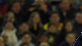 Messi explotó contra el defensa brasileño en pleno encuentro.