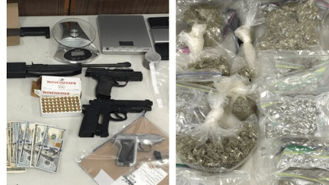 El material fue incautado en la residencia del sospechoso.