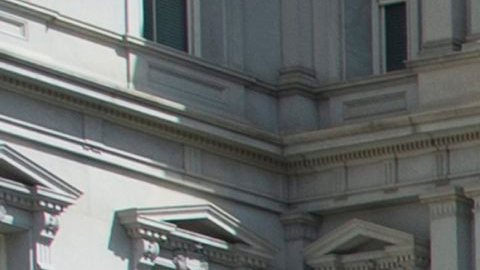 Patrullas del Servicio Secreto cierran la calle 17 tras un tiroteo en las inmediaciones de la Casa Blanca en Washington, EEUU.
