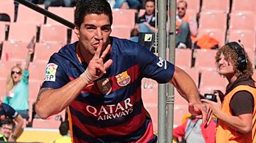 Suárez ha demostrado con Barcelona que es un verdadero depredador. Todos los lentes se enfocan en él.