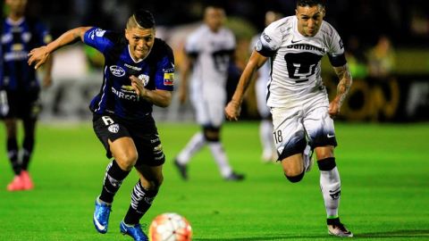 Pumas salvó el desastre con un gol casi al final del segundo tiempo.