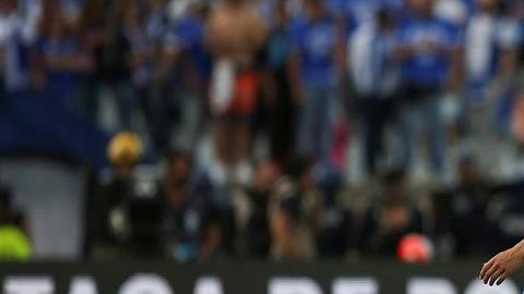 Decepción en el cuadro del Porto tras los penaltis ante Braga.