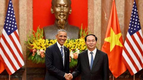 Obama en Vietnam