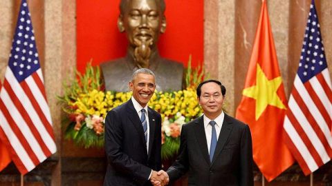 Obama en Vietnam