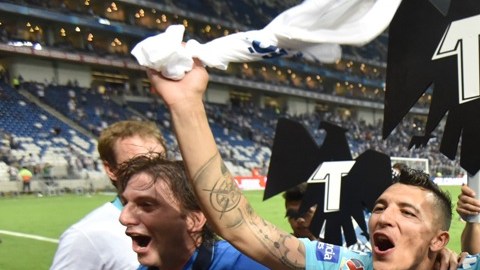 Pachuca venció al Monterrey casi en tiempo de compensación.