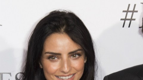 Aislinn Derbez con su padre, Eugenio Derbez.