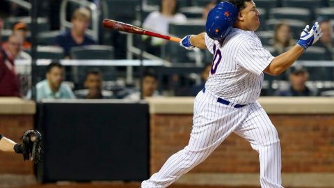 Bartolo Colon, el pitcher sensación de los New York Mets.