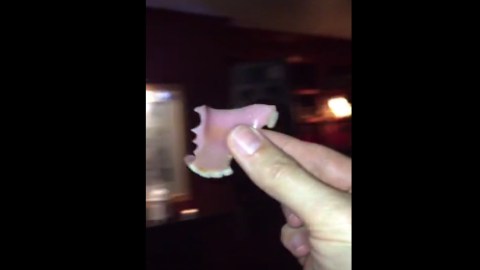 El incidente se reportó justo a mitad de la presentación.