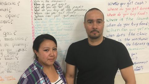 Silvia Arias  y Franky Castro esperan que la Ciudad apoye más a los inmigrantes para tener un futuro mejor