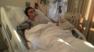 Efraín Guamán se recupera en el hospital tras haber sido apuñalado en el tren