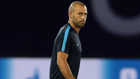 Javier Mascherano, emblema del Barcelona y la selección de Argentina, podría irse al futbol italiano.