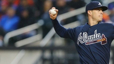 Matt Wisler, abridor de los Atlanta Braves, silenció a Citi Field.