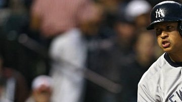 Rodríguez no pudo concluir el encuentro de este miércoles frente a Baltimore.