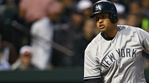 Rodríguez no pudo concluir el encuentro de este miércoles frente a Baltimore.