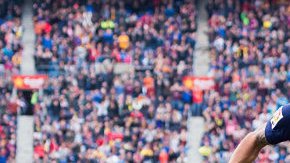 Luis Suárez anotó dos goles ante el Espanyol y lidera el "Pichichi" con 35 tantos.