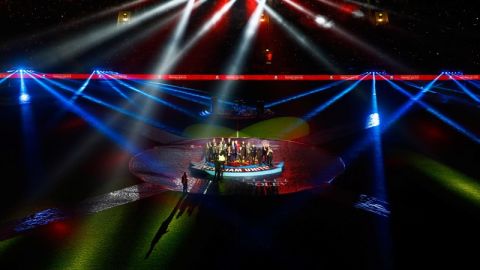 El espectáculo de la noche final en Upton Park para despedir al West Ham.