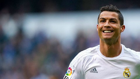 El plátano es la fruta favorita de CR7.