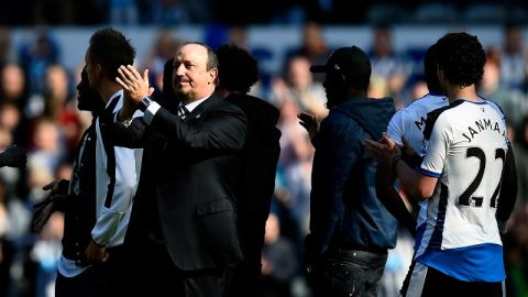 Benitez dijo: "Si he decidido quedarme es porque creo que puedo regresar al Newcastle a la Premier".