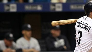 Longoria tuvo una noche sensacional.