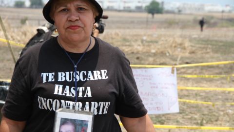 Guillermina Sotelo busca a su hijo desde 2012.