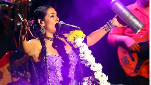 La cantante Lila Downs.