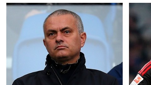 José Mourinho y Chicharito