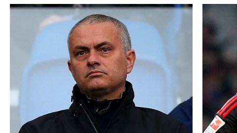 José Mourinho y Chicharito