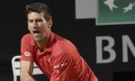 Novak Djokovic se lesiona el tobillo
