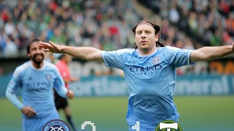 McNamara marcó el segundo para el NYCFC.