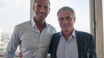 Rio Ferdinand y Mourinho