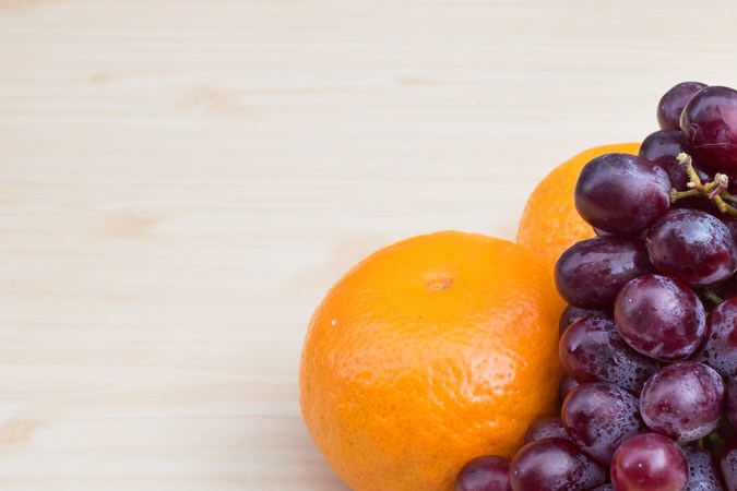 uvas naranjas