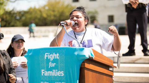 Yamilex Rústrian es una joven activista.