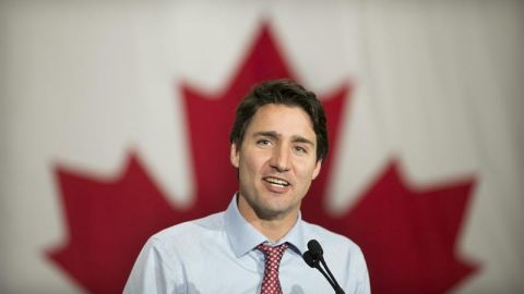 Justin Trudeau, primer ministro canadiense.