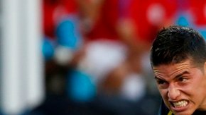 James, mal y de malas con el Real Madrid y la selección de Colombia.