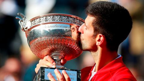 Novak Djokovic está en posibilidad de ganar el Grand Slam en una temporada.