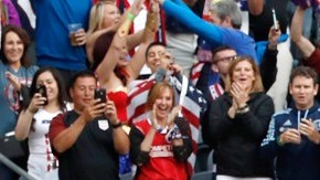 El Team USA no quería irse del Soldier Field sin la victoria ante los 'ticos'.