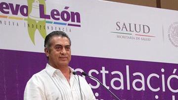 Jaime Rodríguez Calderón, gobernador de Nuevo León, México.