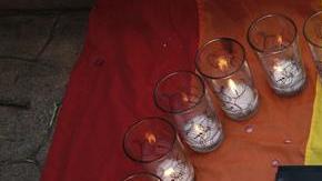 Homenaje a las víctimas.