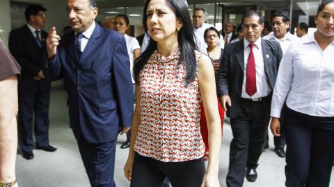 Nadine Heredia es hoy presidenta del Partido Nacionalista Peruano, con el que su marido Ollanta Humala llegó a la presidencia.