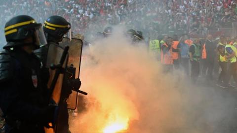 Hungaros vs policias