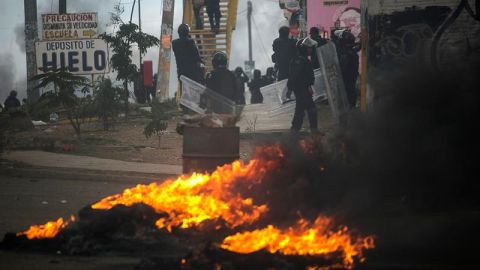 Horas de violencia en la entidad.