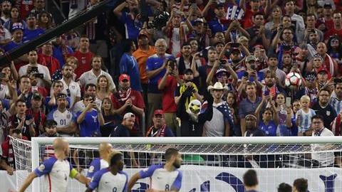 Lionel Messi marcó el segundo gol contra EEUU .
