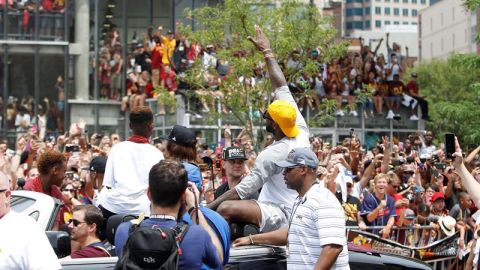 Festejos en Cleveland